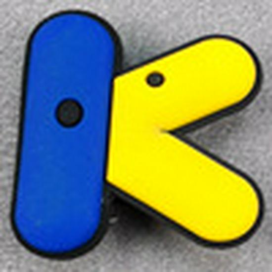 Animal Letter Shoe Charms: Creative Cartoon Detachable Buckles for Garden Clogs