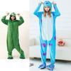 Soft And Cozy Monsters University Mike Wazowski And Sully Costume Pajamas For All Ages