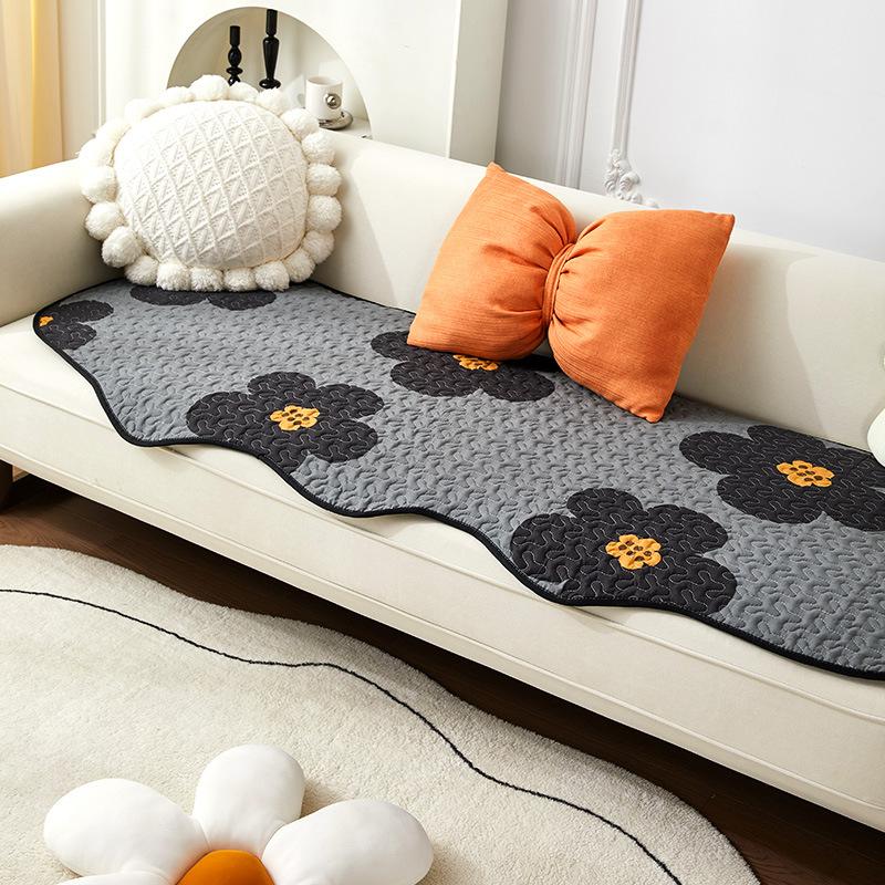 Special-Shaped Nordic Simple Sofa Cushion Fabric Non-Slip Fashion Cushion Chessboard Plaid Four Seasons Universal Sofa Cover Cover Thickened