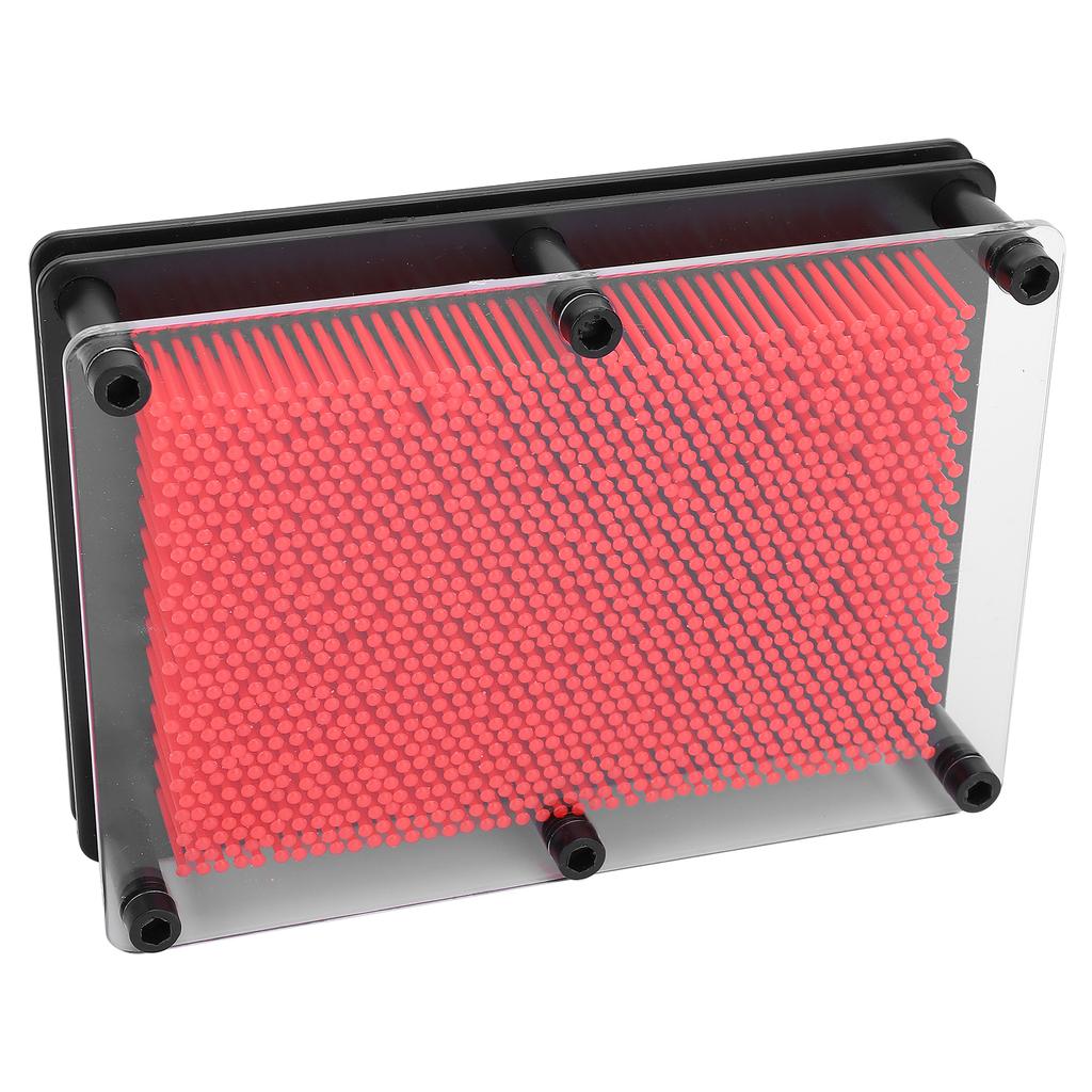 Pinart 3D Games Kids Toy Pin Art Children Educational Toy Desktop Decoration ModelRed M