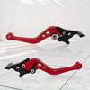 Aluminum Double Disc Brake Handle Lever Adjustable for Motorcycles Scooters Electric Bike Motorcycle Accessories 1Pair