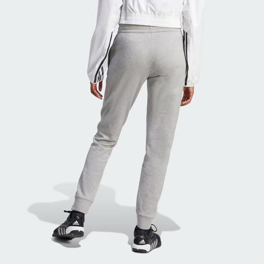 Adidas Aeroready Game And Go Regular Tapered Fleece Pants Women Pants Gray IM2680