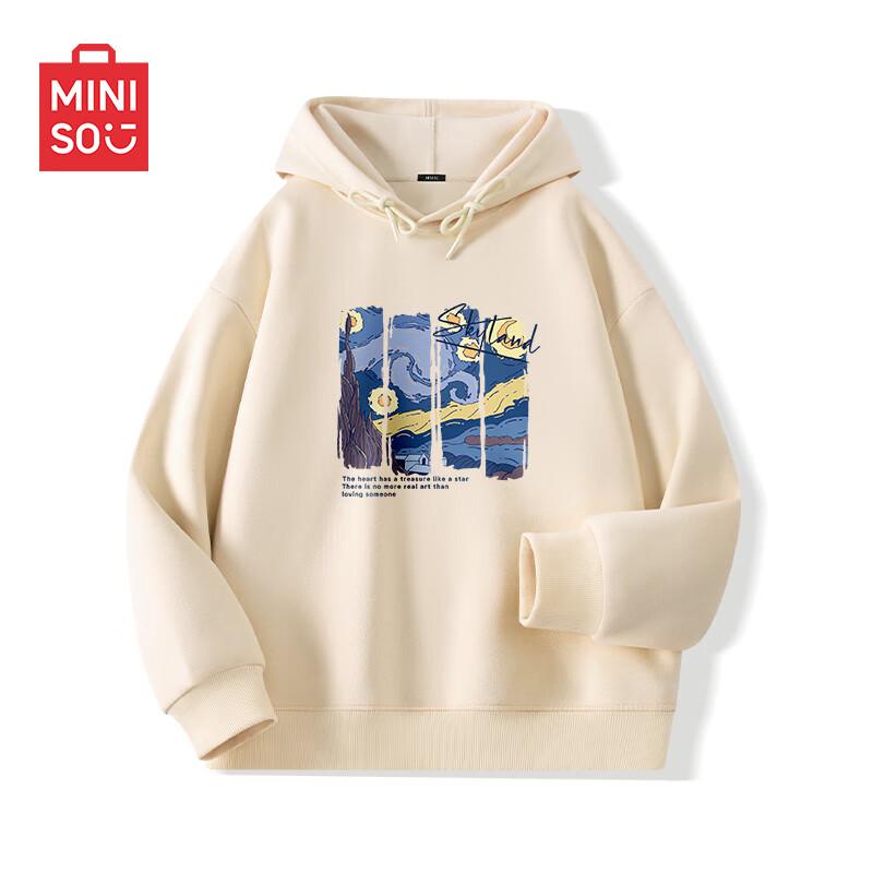 

MINISO Men s Oversize Hooded Sweatshirt XL