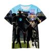 Cartoon Animation Surveillance Man Toilet Man TV Man Funny Cartoon Series 3D Printing Casual Loose Children's Clothing T-Shirt