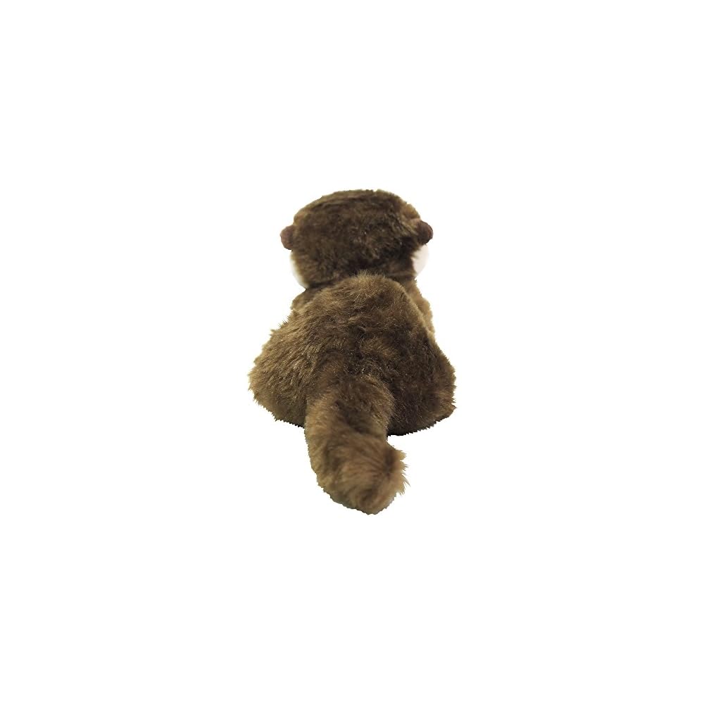 Sunlemon Fluffies Brown Otter Plush Toy 8x9x26cm Soft Animal Stuffed Animal