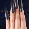10Pcs Witch Nails Extra Long High Gloss Full Cover Sharp DIY Cosplay Props Plastic Halloween Zombie Costume Party False Nails for Festival