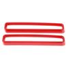 2 Pcs Front Grille Cover Trim Car Adaptations Replacement for     2015‑2021
