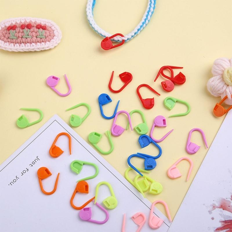 5 Box Crochet Rings Stitching Markers Knitting Markers Locking Stitching Markers Knitting Tool for Knitting Crocheting