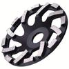 5 Inch Concrete Grinding Wheels 7/8 Inch Arbor Grinding Cup Wheel with Diamond Segments for Paint Epoxy Coating Removal, Black