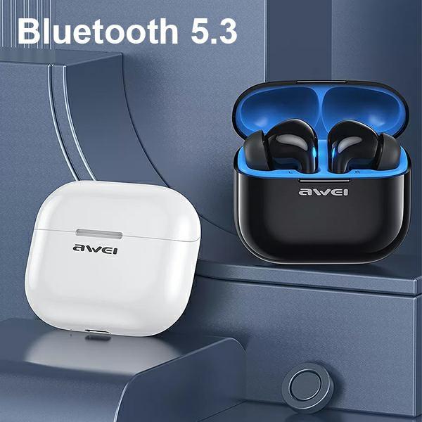 Słuchawki Bluetooth AWEI T1 Pro + Stacja dokująca Czarne