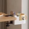 Space-Saving Side Desk Organizer Height Adjustable Desk Mount Organizer  Standing Desk