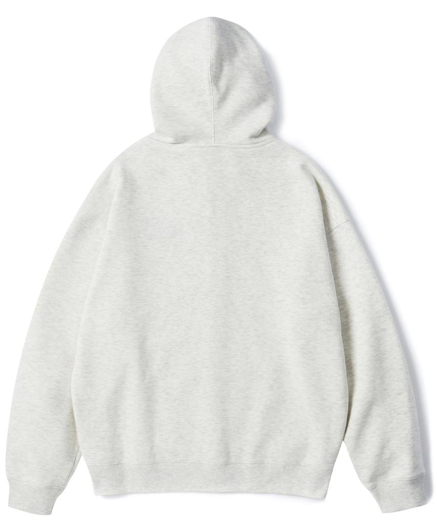 Kulte Small Lettering Zip-Up O.B.Melange