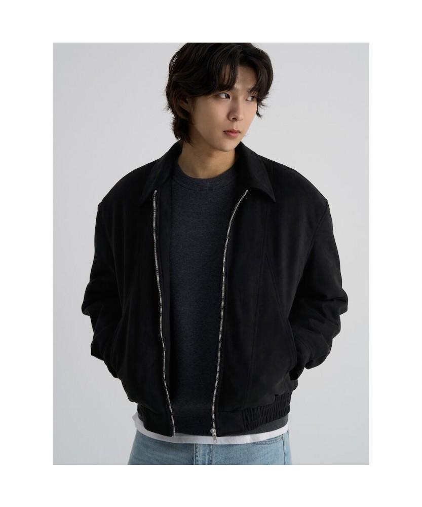 8Seconds Faux Suede Padded Blouson Black