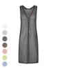 BHPOLOCLUB Women'S Summer Openwork Net Long Vest 8 Colors Op107