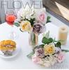Rose-Colored Artificial Flower Bouquets for Home Decoration - GF12510