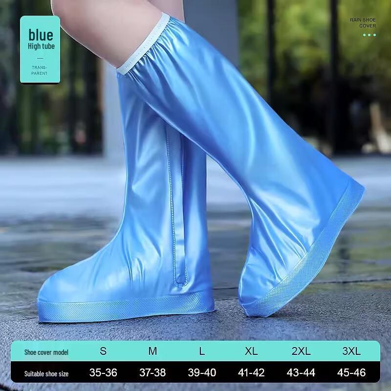Anti-slip High-Top Rain Shoe Covers