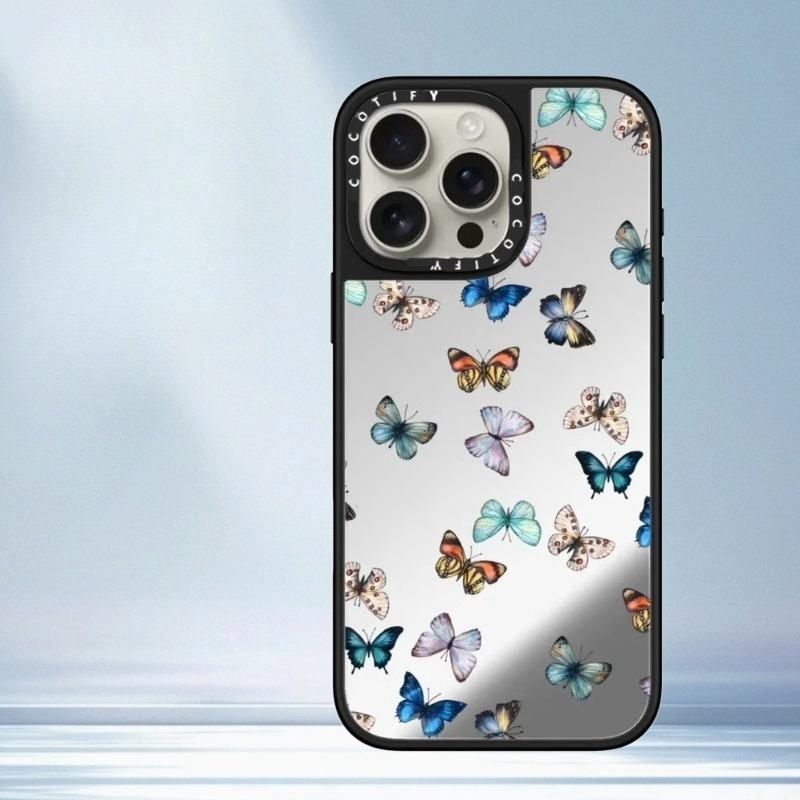 Butterfly for Apple 16promax Mobile Phone Case for IPhone15plus/14/13/12 High-end Mirror 11