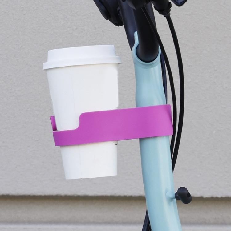 Light Weight Bike Cup Rack Folding Bicycles Cup Holder Quick Clip On Design for Mountain Biking Cycling Drink Holder