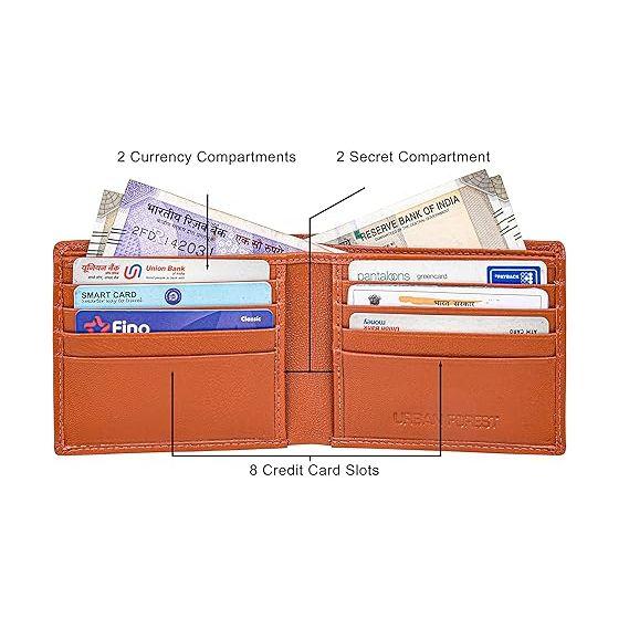 Кожаный кошелек George Rust для мужчин — фото 3