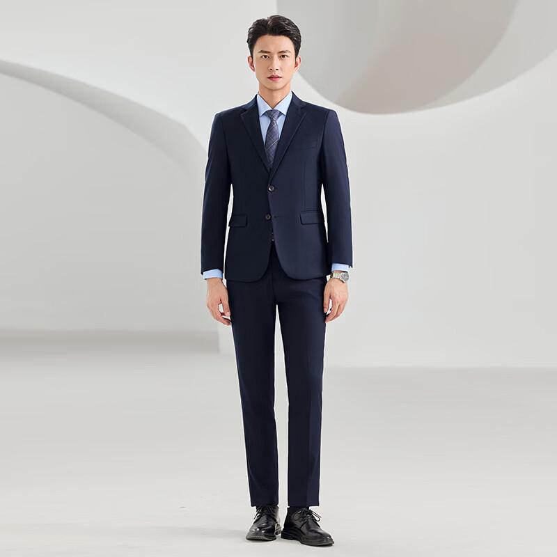 TLOOMAN Unisex Navy Business Suit Set 30