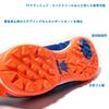 Kelme Kids' Soccer Shoes, Futsal Shoes, TF Velcro Training Shoes, Multicolor, Sizes 19.0cm - 24.5cm (19.0cm, Blue)