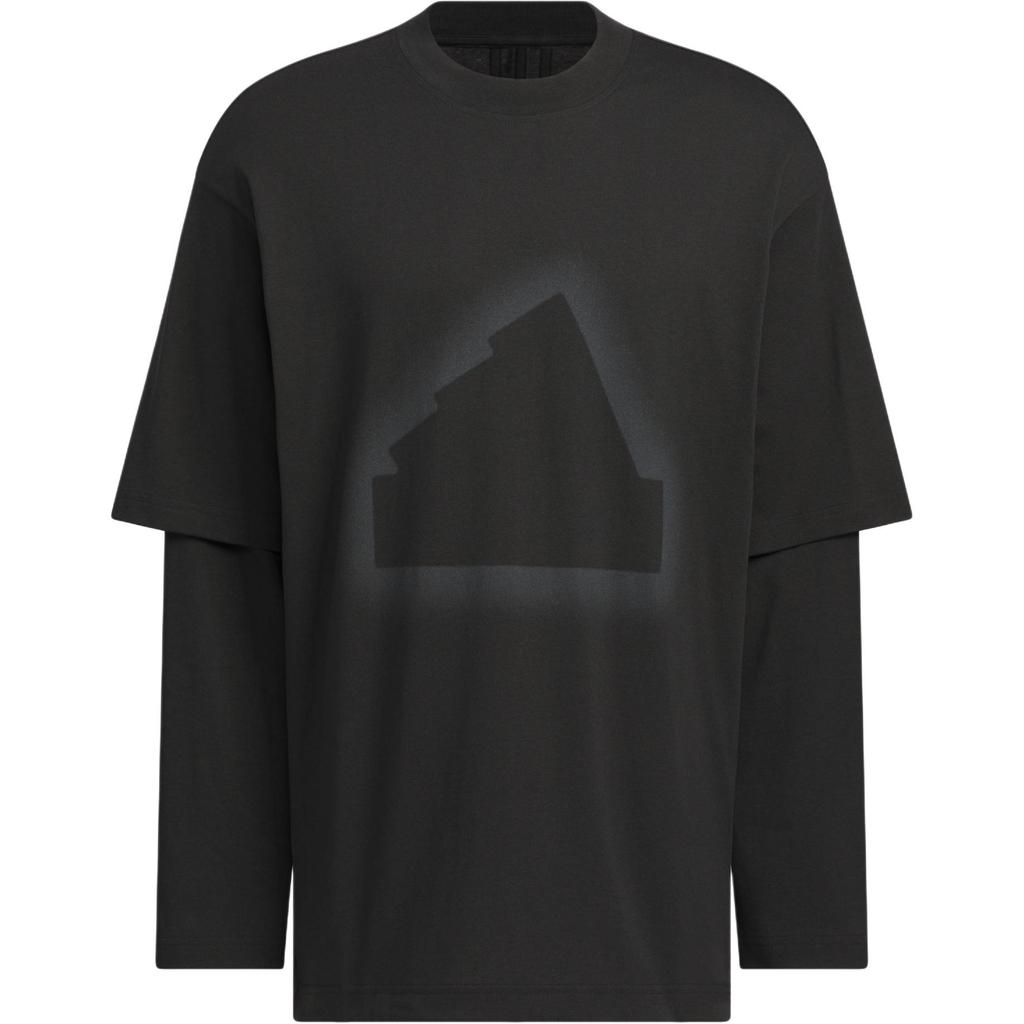 Adidas T Shirts Men's Black Crew Neck Moderate Straight Fit JI9878