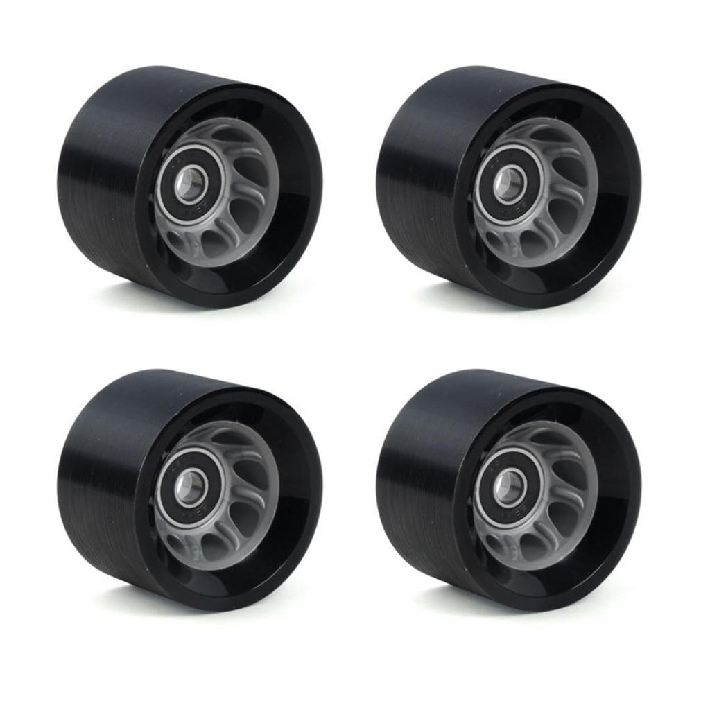 GZXB Pack of 8 58x39mm Roller Skate 90A and 92A Quad Skate Wheels with Ideal for Outdoor Skates or Skateboard Accessories Wheels, Bearings. Double-row