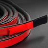 1 Roll Car Door Sealing Strip Noise Reduction Windproof Water-Resistant Self Adhesive Strong Stickiness Easy To Install Auto Door Rubber Seal Strip