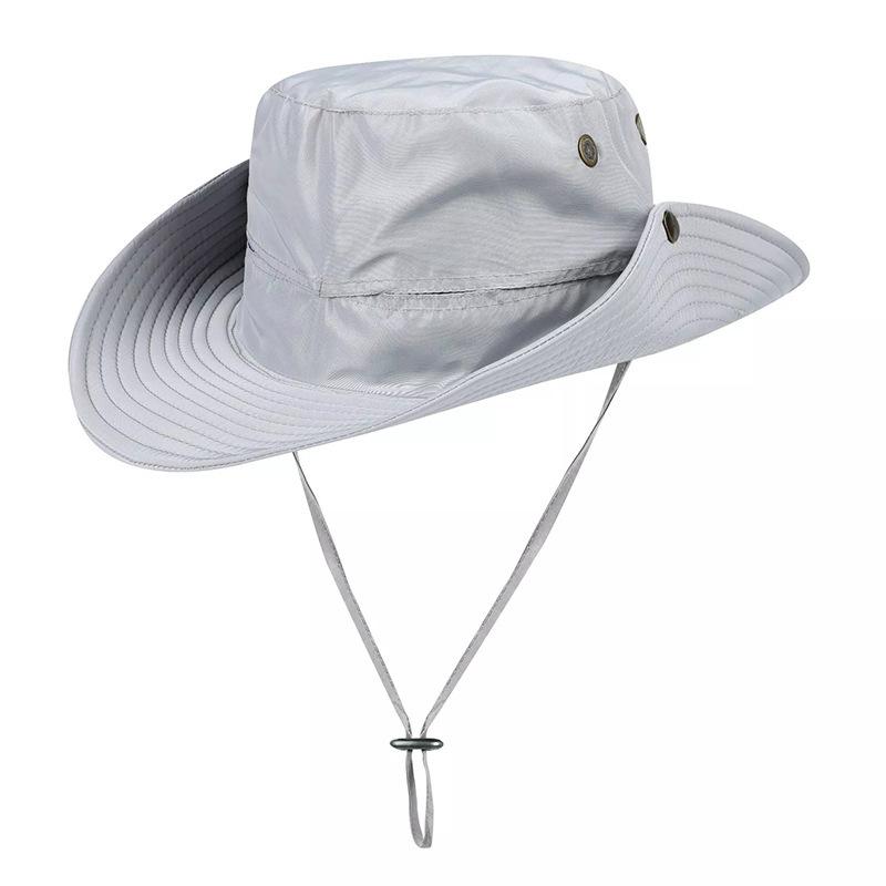 Outdoor Sun Hat for Men And Women Quick Dry Foldable Bucket Cap Summer Boonie Fishing Hat with Sun Protection for Hiking