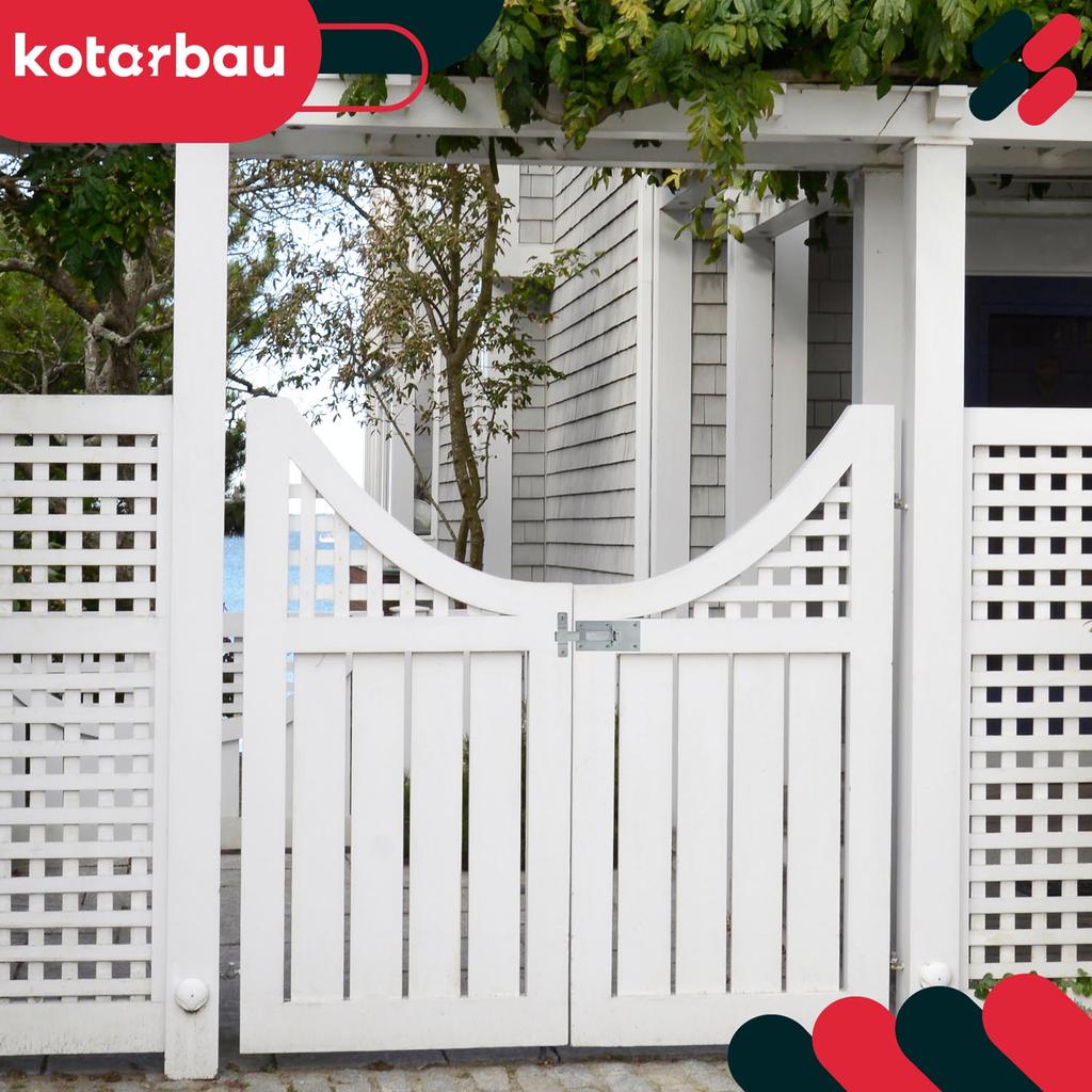 Kotarbau® Universal Straight Latch For Doors, Gates, And Padlocks, Steel, 130 Mm