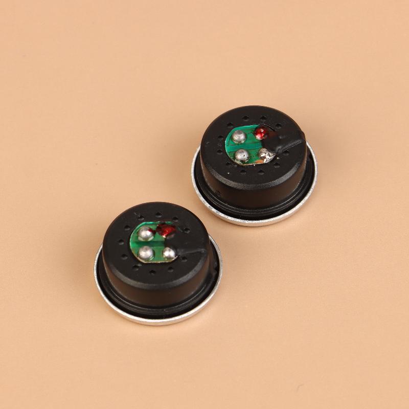 1/3Pcs Miniature Dynamic Microphone Cartridge Capsule Head 20Mm Dia For Micro Accessories