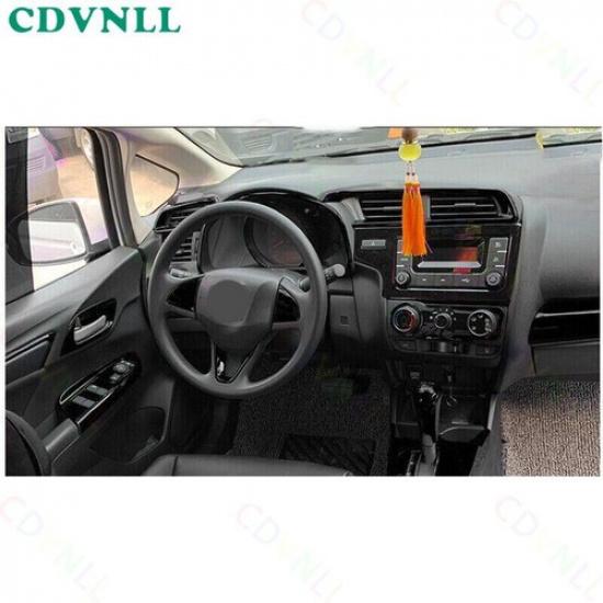 Inner Door Handle Bowl Panel Cover Trim For Honda Fit/Jazz 2014-20 Bright Black