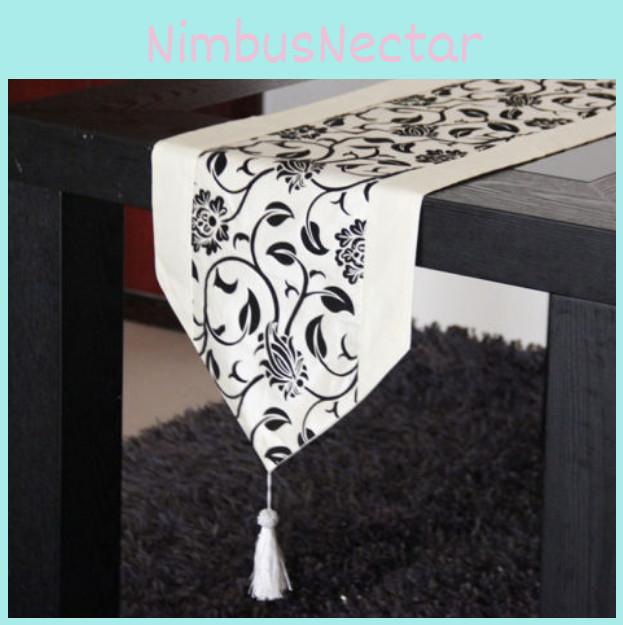 Tischläufer Esstisch Hochzeitsfeier Dekor Bankettdekorationen Tischdecke 12 78" X