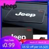 For Jeep Car Non Slip Mat Sticky Anti Slip PVC Pads Accessories For Jeep Grand Cherokee Wrangler JK Gladiator Compass Renegad