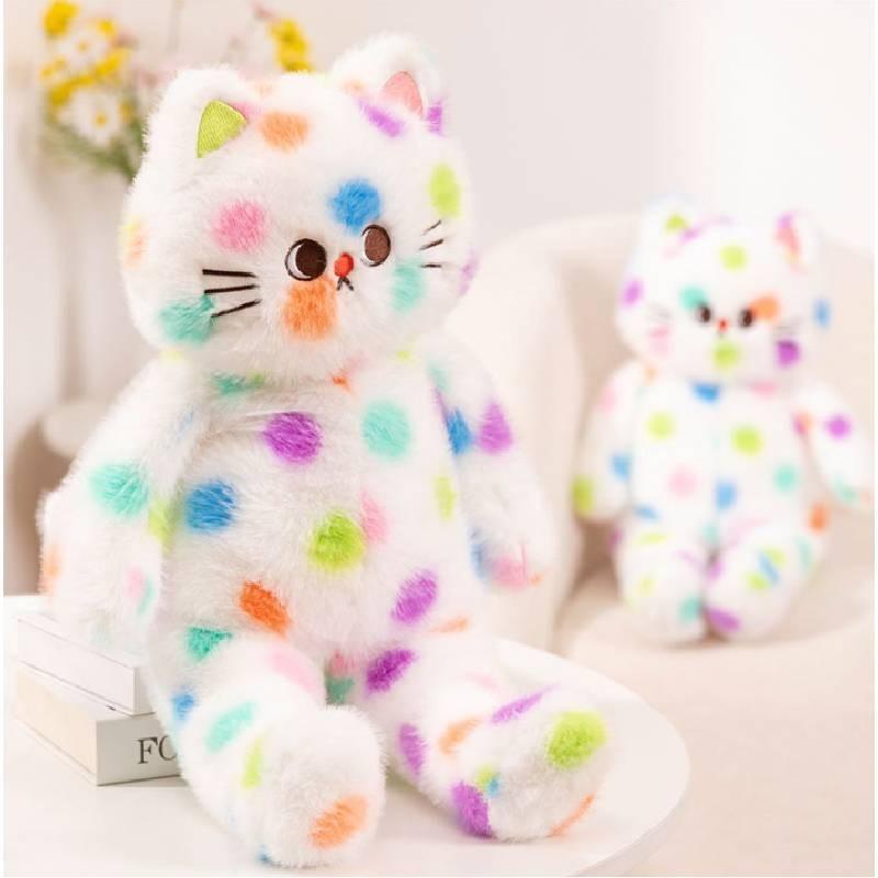 Adorable Sweet Cat Plush Toy Cuddly Kitten Stuffed Animal Pillow For Children 60cm