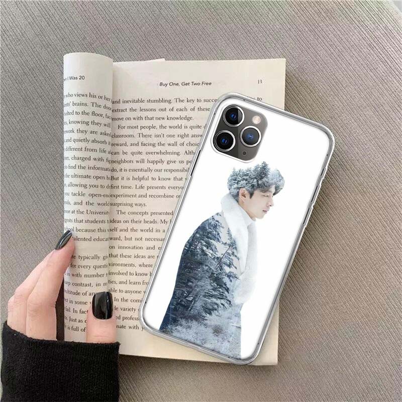 Gong Yoo Phone Case For Apple Iphone 12 13 Mini 14 15 Pro 17 Pro Max Air 11 16E 16 Plus Shell Cover Clear TPU Protecti