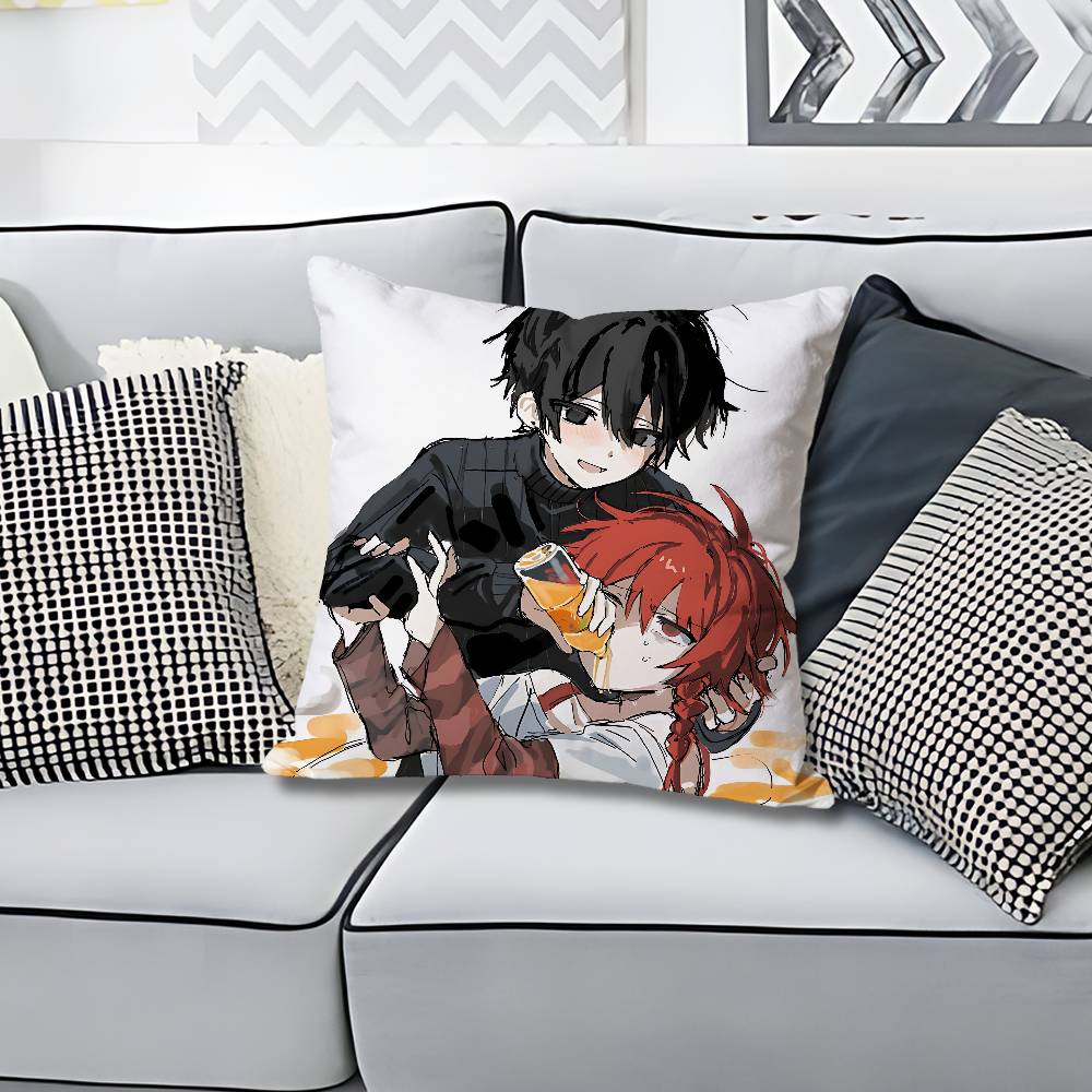 

ZZeno Game Remake Anime Celebrity Merchandise AllMatch Printed Pillow Case Sofa Car Office Room Decoration Protector 30x30cm