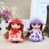 9CM Wool Winter Hat Blurred Doll  Fashion Girl Pendant Wedding Bag Gift Candy Gift