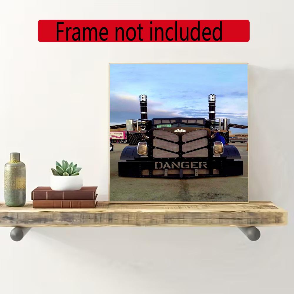 Kenworth 5D Diamond Painting Round Diamond Rhinestones Mosaic Diamond Embroidery Wall Paintings Rhinestones Gift Frameless