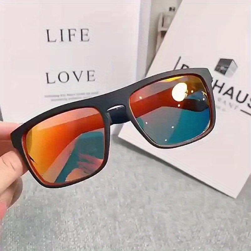 8pcs Sporty Sunglasses Set  Vibrant Gradient Lenses Full Rim Design for Running Hiking and Outdoor Activities