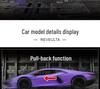 Caipo 88737 Lamborghini Aventador Alloy Model Car with 3 Opening Doors - Pull Back Toy for Kids