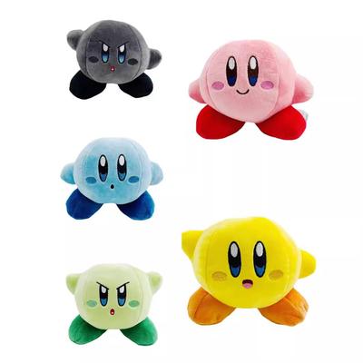 Μικρό 15 εκ. 5-χρωμο Kirby με Κίτρινο, Μπλε, Πράσινο, Ροζ, Γκρι, Παιχνίδι Nintendo Λούτρινο