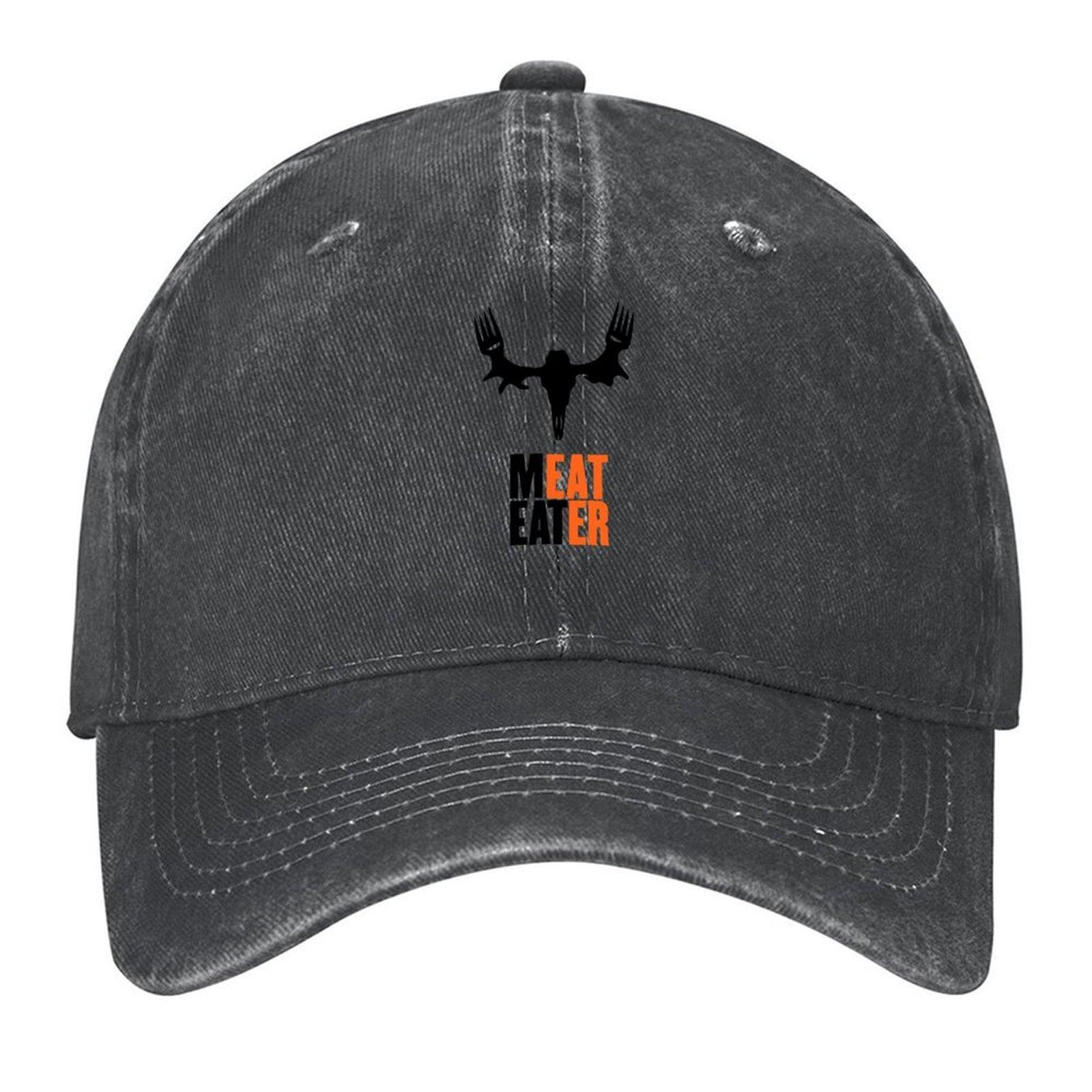 

2026 Gray Meat Eater Logo Baseball Cap Hat Luxury Brand Sun Cap Icon Custom Caps Women Hats Men s