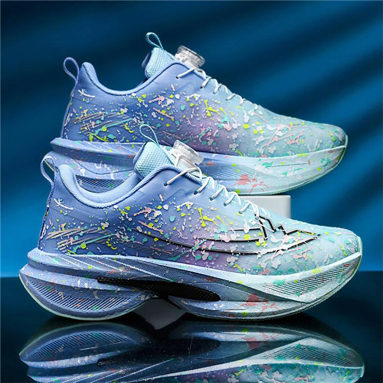 

Youth running shoes, primary and secondary school students sports shoes, physical education class camouflage carbon board running shoes, rotating butt 33