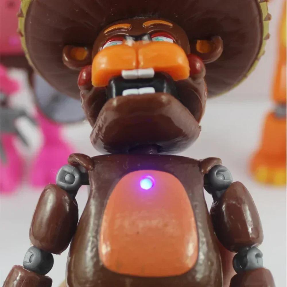 6 stuks FNAF Figuren Freddy Bonnie Foxy Fazbear Beer Five Nights PVC Model Actiefiguren Speelgoed voor Kinderen Verjaardagscadeau