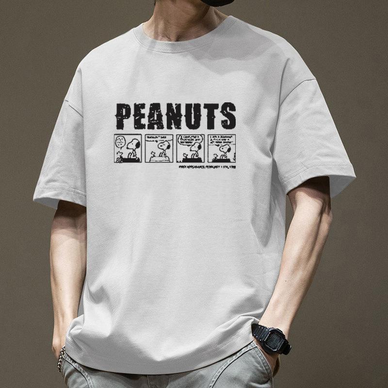 Summer Men T-shirts Cotton Short Sleeve T Shirt Comfortable Fabric Sportwear