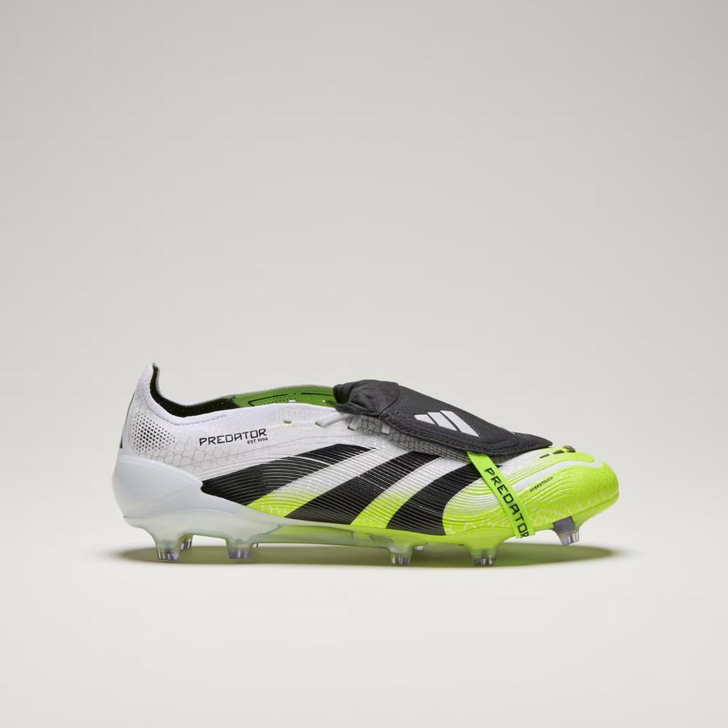 JI1092 adidas Predator Elite FT FG Cloud White Core Black Lucid Lemon (Men's)