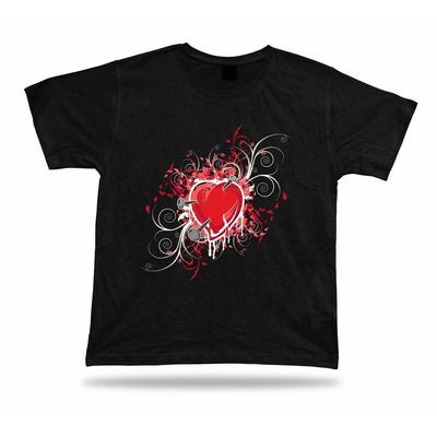 Destroy Heart RoUnisexce Love Vector Stylish T Shirt Tee Design Gift Apparel