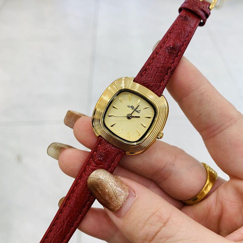 Watch Popular Gold Watch Small Square Watch Quartz Watch Waterproof Women S Watch