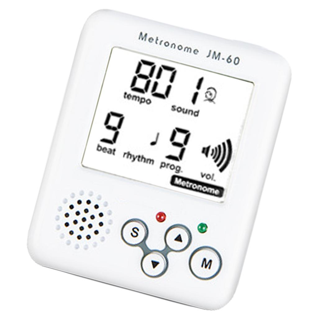 Professional Clip on LCD Digital Metronome Small Sports Running Metronome for Guitar Violin Musical Instrument Accessory